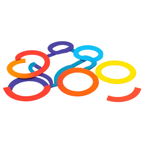 circular puzzle,infinity logo for autism,lightsquared,light effects,orbifold,colored lights,colorful ring,color circle,shaders,shader,brights,lumo,gradient mesh,spinner,circle paint,party lights,colorful light,discs,split rings,cinema 4d,Illustration,Japanese style,Japanese Style 17