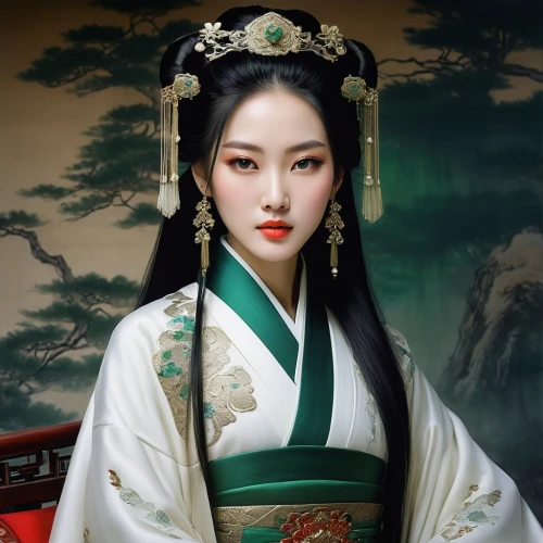 gisaeng,oriental princess,sanxia,hanfu,maiko,goryeo,oriental girl,geisha girl,geiko,dongyi,chuseok,dongbuyeo,daiyu,jingqian,jinling,heungseon,dongyin,geisha,myongji,concubine,Illustration,Realistic Fantasy,Realistic Fantasy 16