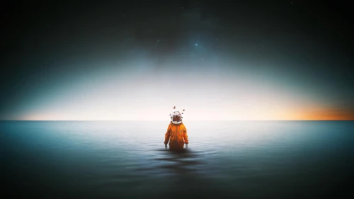 hosseinian,ampt,the endless sea,adrift,hossein,seadrift,horizon,the horizon,ocean,hosseinpour,exploration of the sea,photomanipulation,midwater,photo manipulation,sea night,horizons,diving bell,distant,aquarius,man at the sea