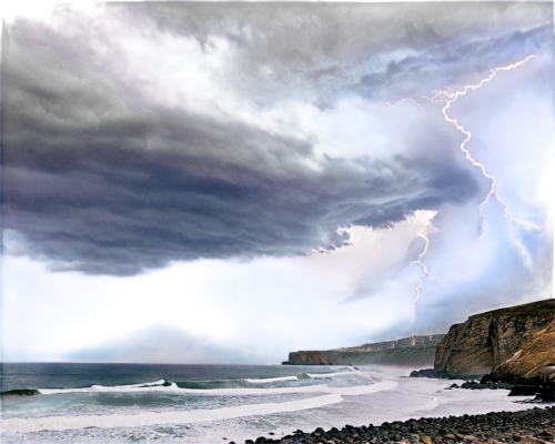 orage,thors,tormenta,lightning storm,sea storm,tempestuous,stormy blue,substorms,superstorm,tormentine,stormbringer,lightning bolt,stormed,weathercoast,thunderous,storm,storming,natural phenomenon,stormwatch,thundering,Illustration,Realistic Fantasy,Realistic Fantasy 10