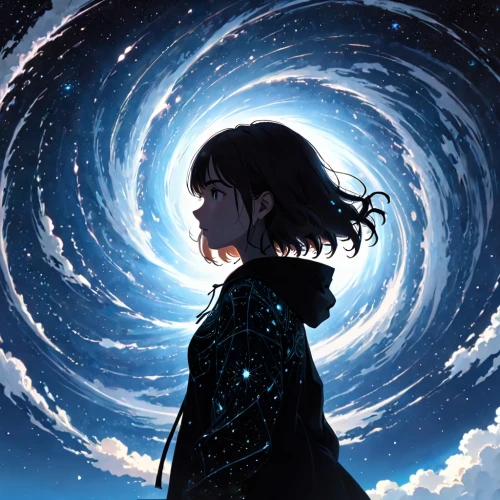 starry sky,kumiko,night sky,lain,the night sky,nightsky,falling stars,spiral background,falling star,star sky,stargazing,cosmos wind,ciel,fukawa,clear night,starry,starlight,fubuki,sky,dazai,Anime,Anime,General