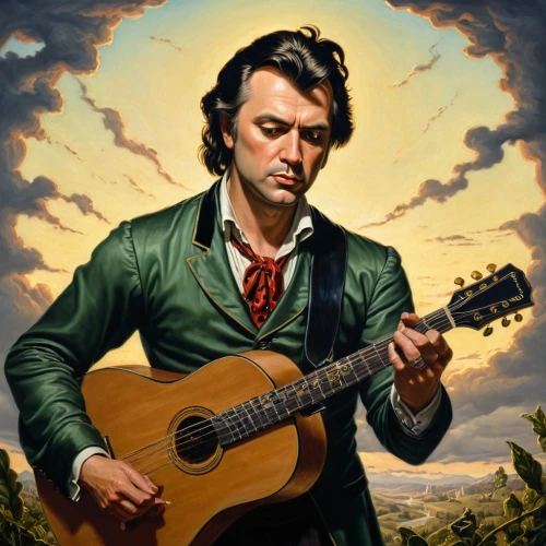 danthebluegrassman,mccoury,shenandoah,marston,john day,folksinger,sequoyah,takamine,grisman,antebellum,banjo player,strummed,scruggs,virginian,troubador,mandolinist,pietist,mandolin mediator,bombadil,troubadour,Illustration,Realistic Fantasy,Realistic Fantasy 22