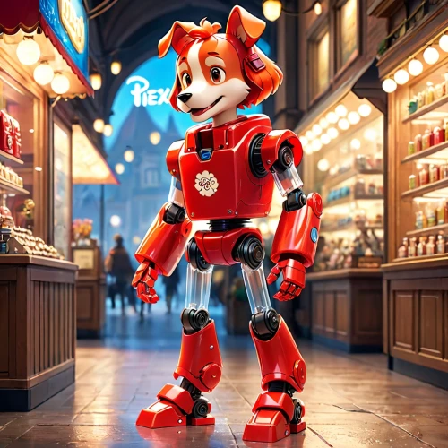 mascotech,robotix,roboto,barbot,cliffjumper,computron,animatronic,rodimer,robboy,chappie,robocup,3d render,robotics,toyfare,robotman,soft robot,red dog,robotic,toysmart,toy store,Anime,Anime,Cartoon