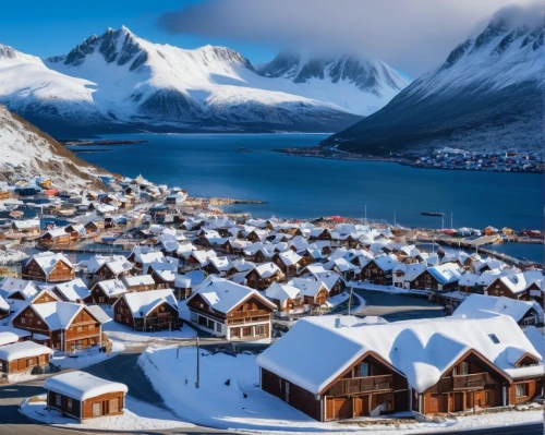 greenland,grytviken,uummannaq,longyearbyen,cevaer,svalbard,reine,greenlanders,norvegia,sisimiut,winter village,norway,baffin island,pangnirtung,northern norway,tromso,greenlandic,alpine village,nordland,nordnorge,Photography,General,Natural