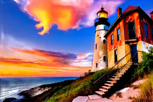 lighthouse,lighthouses,light house,red lighthouse,crisp point lighthouse,point lighthouse torch,electric lighthouse,petit minou lighthouse,phare,battery point lighthouse,light station,ludington,pigeon point,cape cod,montauk,lightkeeper,rubjerg knude lighthouse,provincetown,block island,faro,Conceptual Art,Oil color,Oil Color 20