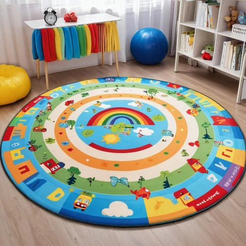 kids room,battery pressur mat,nursery decoration,play area,children's room,kidspace,baby room,circular puzzle,playrooms,playing room,andantino,playroom,circle shape frame,rug,changing mat,ceramic floor tile,motor skills toy,circle design,playfield,board game,Photography,General,Realistic