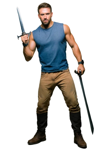 man holding gun and light,barbarian,barret,magomed,kovic,jev,axe,dronacharya,wolverine,png transparent,longsword,axeman,dieck,mercenary,eskrima,berserker,zane,nunchaku,aa,battle axe,Illustration,Retro,Retro 14