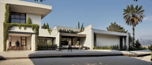 fresnaye,bendemeer estates,modern house,neutra,stucco wall,landscaped,dunes house,amanresorts,luxury property,3d rendering,palm springs,riviera,beverly hills,altadena,holiday villa,two palms,villas,mansions,luxury home,mahdavi,Photography,General,Realistic