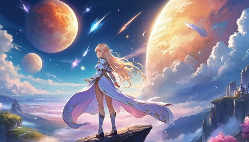 allura,planetaria,moon and star background,europa,fantasia,violinist violinist of the moon,celestial event,rosalina,cielo,celestial,fantasy picture,janna,kamille,lacus,andromeda,lunar,terra,astral traveler,astraea,moon and star,Illustration,Realistic Fantasy,Realistic Fantasy 01