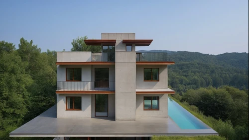 residential tower,cantilevered,cubic house,docomomo,corbusier,mahdavi,kundig,pool house,modern architecture,casabella,model house,villa,modern house,inverted cottage,cantilevers,escala,eisenman,house with lake,frame house,house in mountains,Photography,General,Realistic