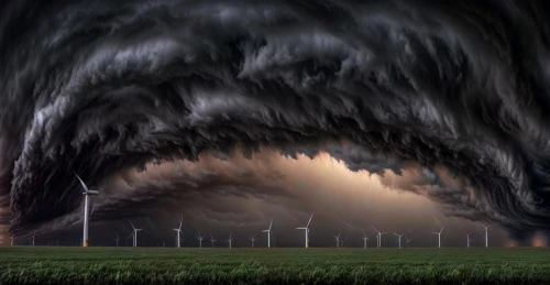 tornado,mesocyclone,supercell,tornus,tornadoes,tornado drum,tornadic,nature's wrath,tornados,stormiest,shelf cloud,a thunderstorm cell,natural phenomenon,tormenta,storm clouds,fields of wind turbines,dark cloud,microburst,superstorm,ominous