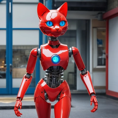 redcat,red cat,fembot,mascotech,cyberdog,asuka langley soryu,animatronic,cyberian,chat bot,robicheaux,robotix,pussycat,atom,automator,suara,kittani,tsuburaya,minurcat,robota,nuka
