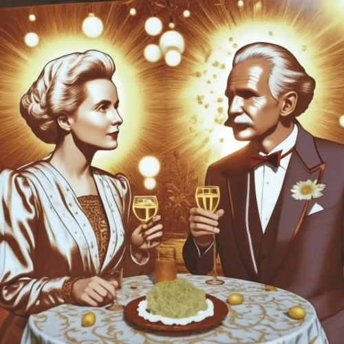 montalcini,supercentenarians,centenarians,toasts,fanciers,anniversary 50 years,elderly couple,old couple,einsteins,golden weddings,anniversaries,quincentenary,wedding anniversary,casados,wedding icons,man and wife,grandparents,two people,tabletoppers,as a couple,Photography,General,Realistic