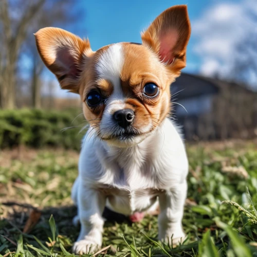 cute puppy,chihuahua,chihuahua mix,ear of the wind,dog photography,ears,french bulldog,chihuahuas,big ears,mixed breed dog,rat terrier,cavalier king charles spaniel,little dog,long hair chihuahua,welsh corgi,pembroke welsh corgi,parvo,dog pure-breed,jack russel terrier,outdoor dog,Photography,General,Realistic