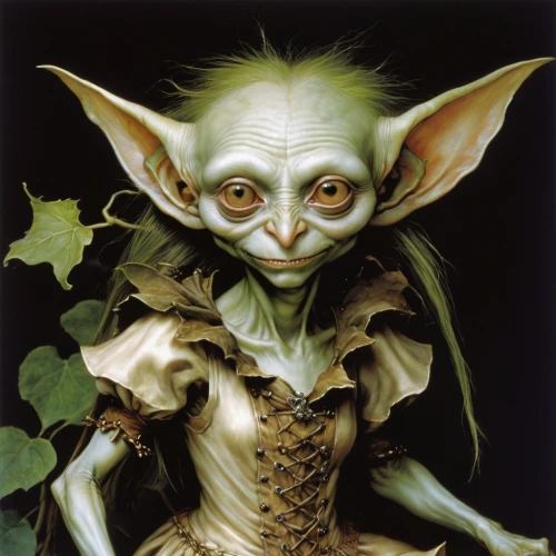 bartok,goblin,rumpelstiltskin,gobbo,rumplestiltskin,diterlizzi,gollum,faerie,vladislaus,radagast,agamid,hobgoblins,dobbie,faery,nosferatu,ogress,crone,planescape,duende,gorath,Illustration,Realistic Fantasy,Realistic Fantasy 14