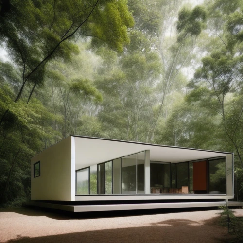 cubic house,cube house,house in the forest,forest house,electrohome,prefab,mirror house,frame house,prefabricated,rietveld,mies,dunes house,dinesen,mid century house,inverted cottage,archidaily,modern house,timber house,bunshaft,neutra