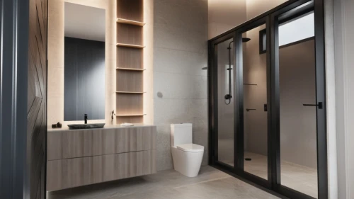 modern minimalist bathroom,ensuite,luxury bathroom,banyo,smartsuite,bagno,bathroom,search interior solutions,corian,washroom,bath room,interior modern design,kamar,3d rendering,associati,rovere,vanities,modern room,walk-in closet,dumbwaiter,Photography,General,Realistic