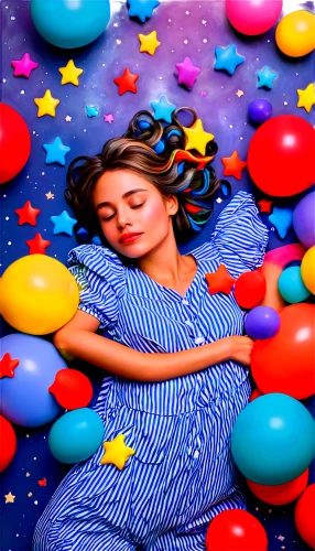 little girl with balloons,colorful balloons,colorful stars,children's background,star balloons,orbeez,colorful background,colorful star scatters,relaxed young girl,jelly beans,melatonin,blue pillow,blue balloons,cosmogirl,colorizing,background colorful,inflata,polka,siesta,ufdots,Photography,Fashion Photography,Fashion Photography 16