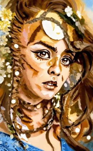 diwata,margaery,margairaz,watercolor paint strokes,watercolour paint,watercolor painting,watercolor wreath,jessamine,watercolor women accessory,flower painting,painted lady,girl in a wreath,girl in flowers,glass painting,radharani,watercolour,watercolors,watercolour frame,maenads,inanna