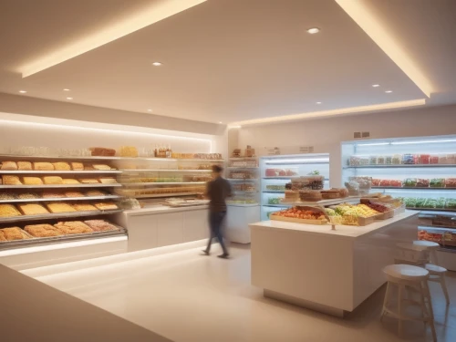 servery,bakeries,patisserie,bakery products,bakery,boulangerie,pastry shop,modern kitchen interior,larder,kitchen shop,bakehouse,pantry,patisseries,meat counter,bakeshop,confectioneries,kitchen design,modern kitchen,foodservice,homegrocer,Photography,General,Commercial
