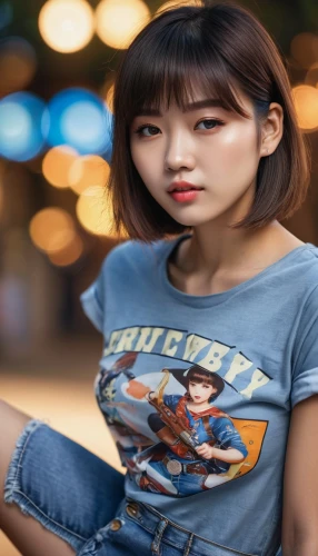 girl in t-shirt,xiaoyu,xiaofu,asian girl,asian woman,phuquy,xiaoxi,taobao,vietnamese woman,tshirt,mongolian girl,xiyu,yujia,xiaoli,chengjie,portrait background,anqi,yujie,japanese woman,dva,Photography,General,Natural