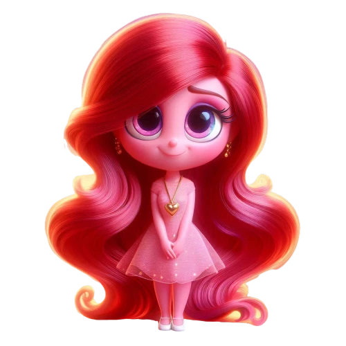 redhead doll,pinkie,minirose,ponk,rosa ' the fairy,rosa 'the fairy,dollfus,ariel,arial,euphemia,blossman,anabelle,female doll,chibi girl,princess sofia,doll figure,eloise,cute cartoon character,rapunzel,clay doll