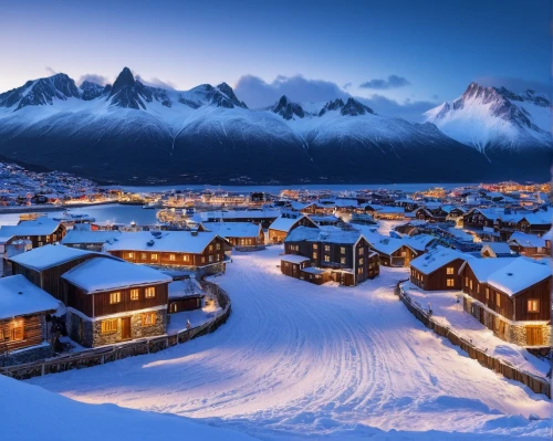 alpine village,chamonix,reine,courchevel,canmore,winter village,mountain village,norway,yukon territory,aurora village,mountain huts,austria,northern norway,zermatt,alpine region,norways,tirol,snowy mountains,norge,romandie,Photography,General,Natural