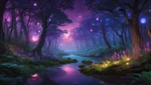 fairy galaxy,fairy forest,fairy world,fantasy picture,enchanted forest,fantasy landscape,fairyland,elven forest,fairytale forest,purple landscape,forest of dreams,starclan,fantasy art,faerie,faery,elfland,fairy village,enchanted,wonderlands,purple wallpaper,Photography,General,Natural