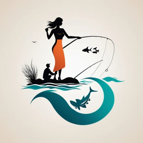 mermaid silhouette,fisherwoman,mermaid vectors,nautical clip art,mermaid background,summer clip art,kite boarder wallpaper,paddler,pesca,paddleboard,stand-up paddling,standup paddleboarding,fishing classes,pescador,canoeist,amphitrite,the sea maid,surfwear,fishwife,waterski,Unique,Design,Logo Design