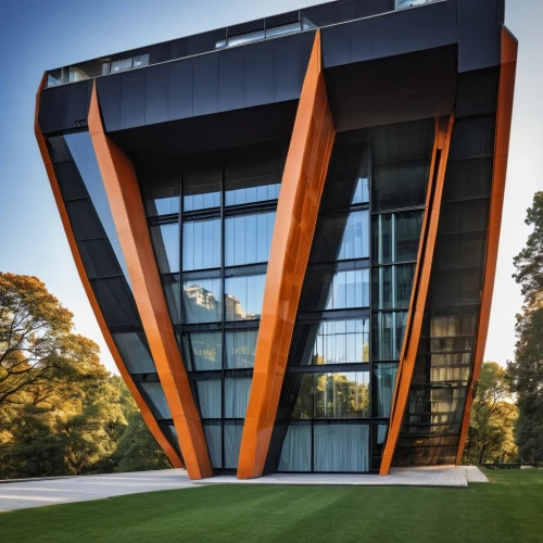 usyd,corten steel,libeskind,autostadt wolfsburg,unsw,embl,jadwin,rit,bundesbank,morphosis,phototherapeutics,esade,hochschule,modern architecture,fachhochschule,music conservatory,shaktar,politecnico,architekten,biotechnology research institute,Photography,General,Realistic