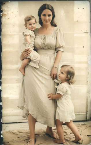 colorization,unthanks,autochrome,vintage children,childlessness,colorizing,matriarchs,grandmotherly,mother with children,vintage background,mother and children,vintage women,foremothers,housemother,elizabeth taylor,the mother and children,vintage woman,stepgrandchildren,vintage girls,chubbuck,Photography,Documentary Photography,Documentary Photography 03