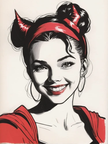 spearritt,whigfield,retro 1950's clip art,chicana,pin up girl,pucca,valentine pin up,fonteyn,retro pin up girl,pin-up girl,darna,chicanas,rockabella,flamenca,valentine day's pin up,florinda,minnie mouse,pin ups,ginnifer,madonna,Illustration,Black and White,Black and White 10