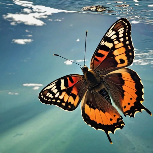butterfly background,sky butterfly,butterfly swimming,isolated butterfly,orange butterfly,butterfly isolated,butterflyer,euphydryas,polygonia,aurora butterfly,butterflies,mariposas,butterfly,ulysses butterfly,brown sail butterfly,vanessa atalanta,glass wing butterfly,chasing butterflies,papilio,fluttery,Photography,General,Realistic