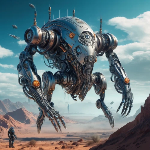 mechanoid,robotlike,mechanized,robotham,mechanize,roboticist,cybernetic,cybernetics,sci fiction illustration,forerunner,cybernetically,biomechanical,robotized,mecha,mech,transhumanism,robosapien,automatons,robotix,mechanizing,Conceptual Art,Sci-Fi,Sci-Fi 03