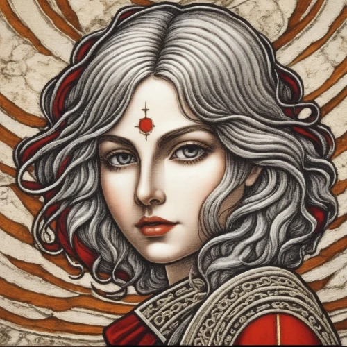 arundhati,durga,gandhari,sainthia,navaratri,nakshatras,dakini,iconographer,kushana,sashti,savithri,aryabhata,valiya,amidala,lakshmi,mahishasura,draupadi,dharma,mandodari,sigyn,Illustration,Realistic Fantasy,Realistic Fantasy 42