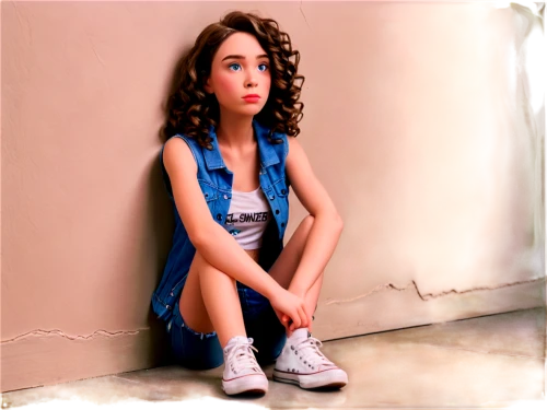 girl sitting,versaemerge,annabeth,clementine,elif,female doll,girl in overalls,young girl,worried girl,sinjin,photo shoot with edit,hande,girl in a long,painter doll,milioti,lisbeth,photo painting,edit icon,little girl,girl doll,Unique,3D,Clay