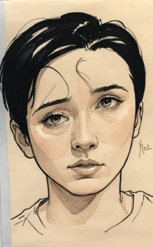 rgd,girl drawing,realis,dooling,rotoscoped,clementine,pilipina,krita,spinelli,watercolor sketch,kraft paper,pencil color,to draw,underpainting,girl portrait,arya,color pencils,rotoscope,color pencil,photo painting,Illustration,Paper based,Paper Based 07