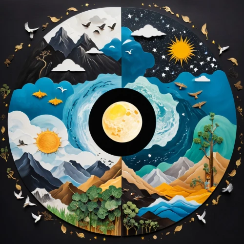 circle icons,sun and moon,life stage icon,azimuthal,solar system,circular puzzle,little planet,fairy tale icons,spotify icon,steam icon,small planet,altiplano,phase of the moon,vector images,weather icon,airbnb icon,catan,vector graphic,geo,circle design,Unique,Design,Knolling