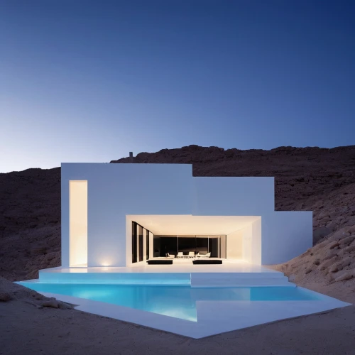 dunes house,amanresorts,cubic house,pool house,dreamhouse,modern house,beach house,infinity swimming pool,mirror house,modern architecture,mahdavi,cube house,siza,summer house,luxury property,futuristic architecture,shulman,chipperfield,private house,inverted cottage,Illustration,Black and White,Black and White 33
