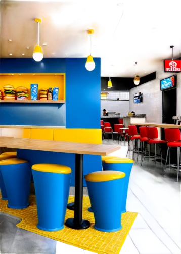 3d rendering,retro diner,mcd,blue coffee cups,3d render,mcworld,3d rendered,mcdonalds,renders,eatery,render,3d background,mcdonaldland,mcdonald,macdonalds,fastfood,yellow and blue,yellow cups,star kitchen,servery,Illustration,Realistic Fantasy,Realistic Fantasy 07