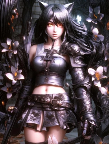 tifa,asagi,blackwolf,shimei,miqati,masamune,sonji,morgana,jinasena,belladonna,konoe,nyx,michiko,nier,khatuna,oboro,drakengard,eiko,background ivy,shiranui