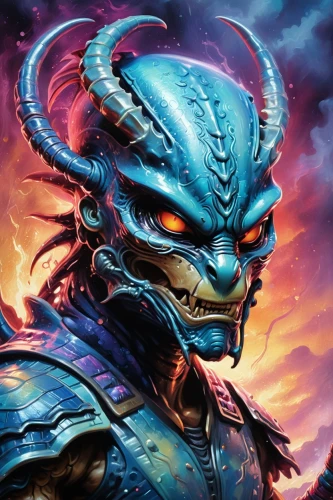 elashyi,alien warrior,malekith,guyver,osirian,yoshimitsu,jebtsundamba,ravana,toshimitsu,xeno,nazarian,chakan,kadath,kizil,orm,dormammu,khaine,asura,tyrnauer,serdamba,Conceptual Art,Sci-Fi,Sci-Fi 13