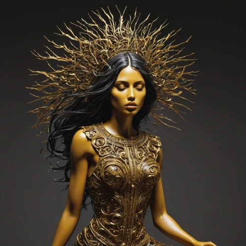 woman sculpture,bronze sculpture,oshun,png sculpture,baoshun,mother earth statue,wood carving,promethea,allies sculpture,durga,matangi,bronze figure,sculptress,decorative figure,statuette,sculpture,lotus with hands,gold filigree,sculptor ed elliott,niobe,Conceptual Art,Daily,Daily 02