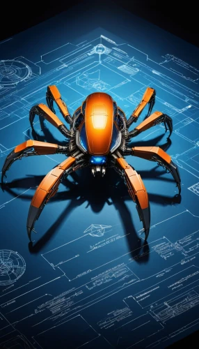 webcrawler,quadcopter,garrison,mini drone,anansi,logistics drone,tarantula,drone bee,globalflyer,faa,multirotor,cedrone,autoweb,drone,spider network,eega,uav,pumpkin spider,spyder,quadrocopter,Unique,Design,Blueprint