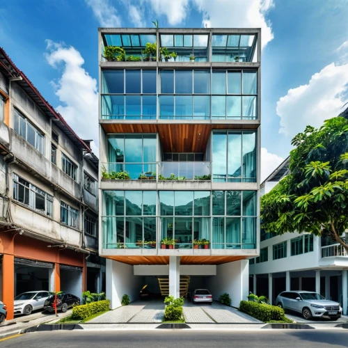 tampines,bangsar,bahru,damansara,hougang,yishun,sathorn,singapore landmark,nanyang,shenzhen vocational college,headoffice,office building,bedok,sengkang,mediacorp,temasek,capitaland,glass facade,shophouses,headquarter,Photography,General,Realistic