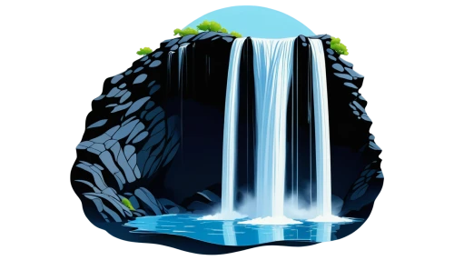 waterfall,water fall,water falls,waterval,waterfalls,green waterfall,brown waterfall,tower fall,bridal veil fall,falls,cascade,cascada,fountain,water flowing,cascading,fountain pond,water flow,mountain spring,water wall,waterpower,Illustration,Black and White,Black and White 31