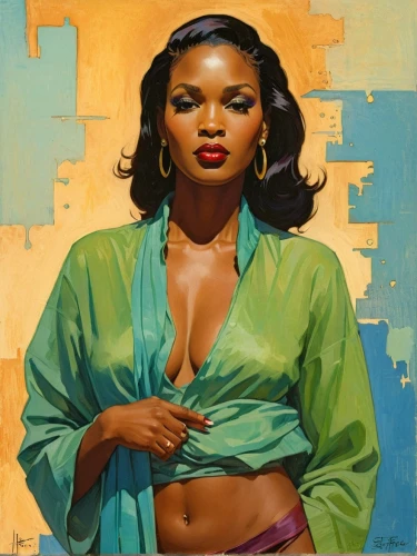 toccara,african american woman,jasinski,kelefa,letoya,vrih,whitmore,miseducation,garcelle,oil on canvas,african woman,oil painting on canvas,latonya,black woman,kouroussa,maraj,conwell,pinkard,duvernay,ofili,Conceptual Art,Fantasy,Fantasy 07