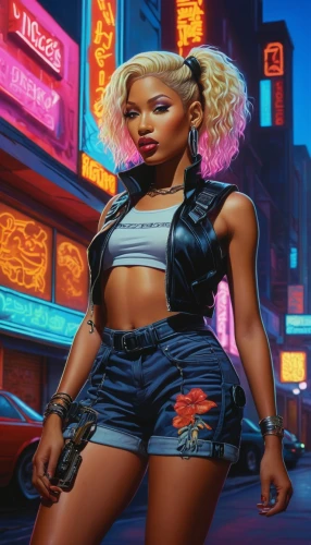 jinde,monique,blige,marylyn monroe - female,cassie,minaj,tionne,ashanti,oumou,emeli,nicki,latavia,femme fatale,maraj,bad girl,domino,baddest,rapscallion,cardizem,nomani,Conceptual Art,Fantasy,Fantasy 04