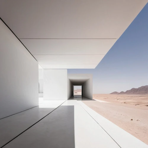 cubic house,dunes house,turrell,mirror house,siza,whitebox,futuristic art museum,cube house,white room,amanresorts,archidaily,hallway space,chipperfield,shulman,frame house,futuristic architecture,architettura,sky space concept,the threshold of the house,virtual landscape,Illustration,Black and White,Black and White 33