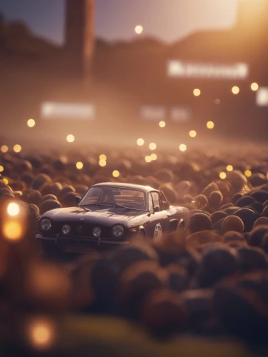 unturned,autopia,background bokeh,bokeh,cinematic,tilt shift,scrapyard,car cemetery,bokeh effect,dusk,rusty cars,goldenlight,junkyard,dominus,autoworld,dusk background,scrapyards,retro car,etype,ghost car rally,Photography,General,Commercial